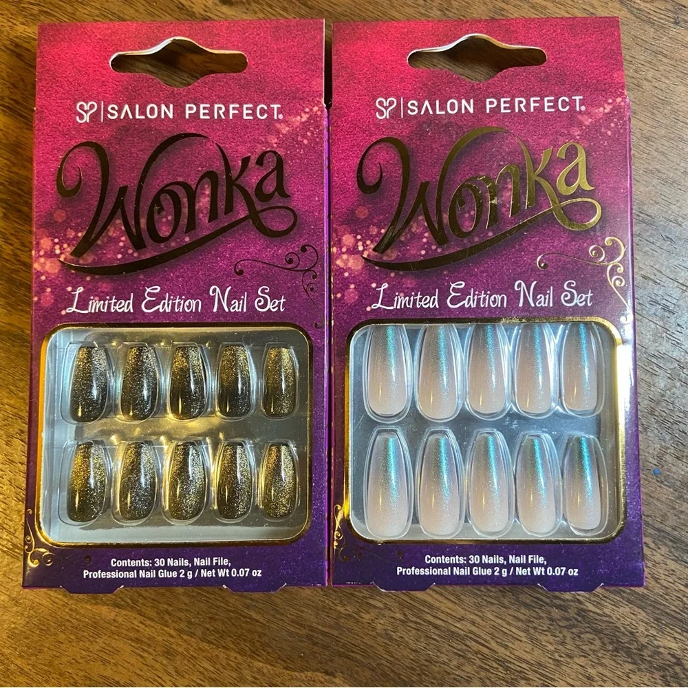 Salon Perfect Limited Edition Wonka Nail Set - Picture 1 of 2